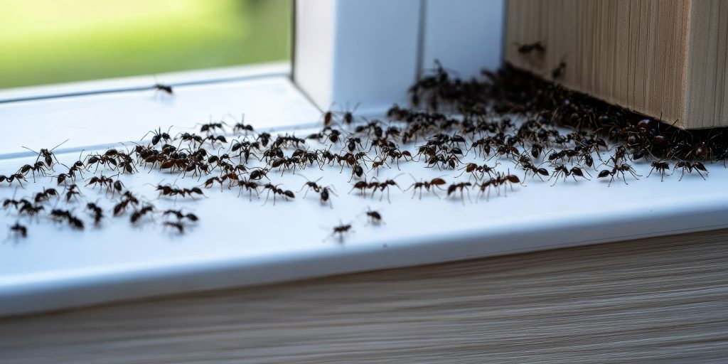 Se débarrasser des fourmis naturellement dans la maison