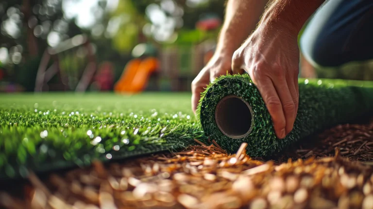 Comment poser le gazon synthétique