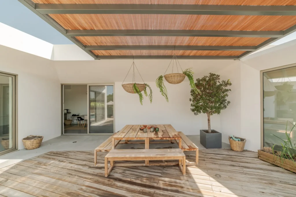 couvrir une pergola