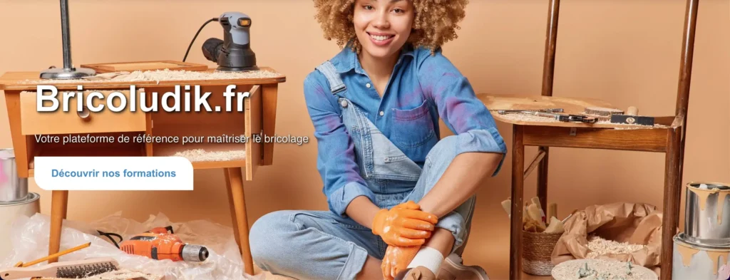 Bricoludik.fr formation bricolage 