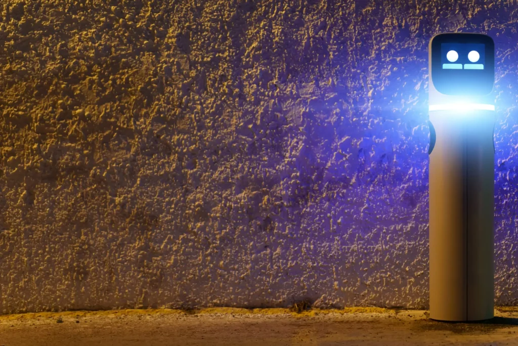 Éclairage extérieur connecté