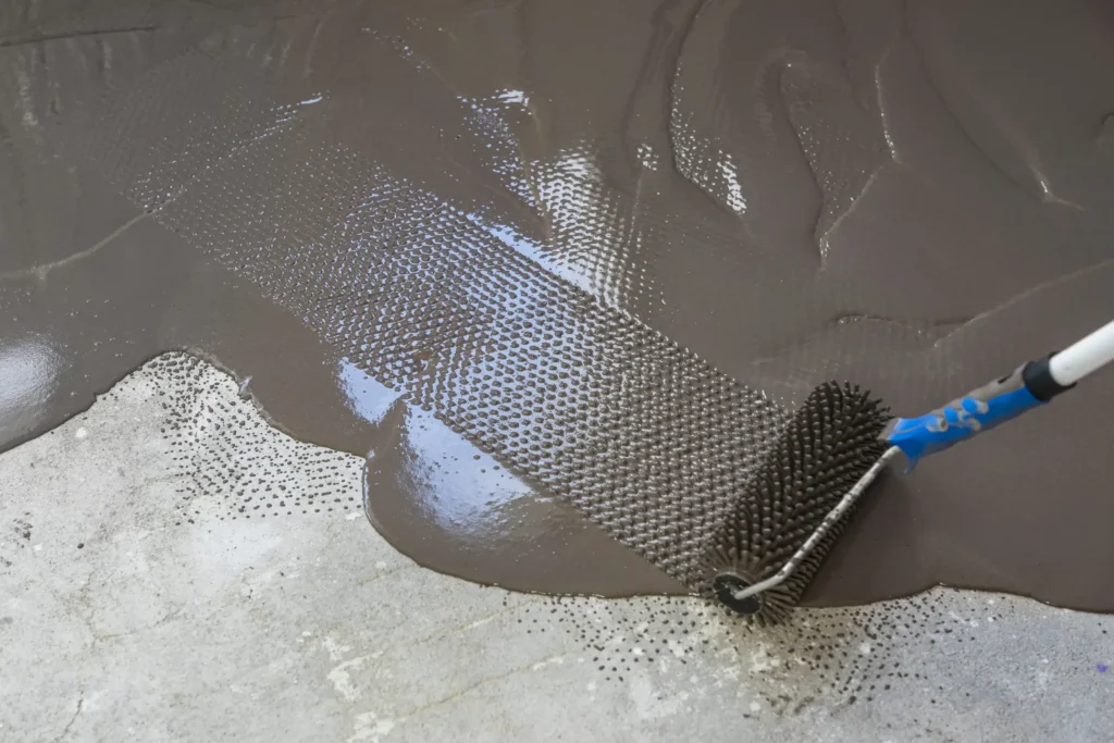 Peinture de sol du garage